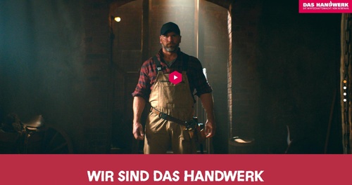Titelbild zum News-Artikel: Neuer SHK-Spot der Imagekampagne des Handwerks